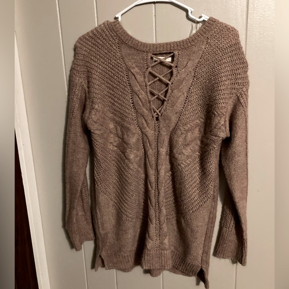 👚(bundle 4 items w/👚for $16) Dusty rose sweater - Picture 1 of 9